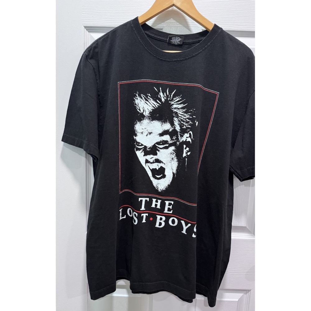 The Lost Boys David Big Face Print Graphic Shirt Men's M Horror